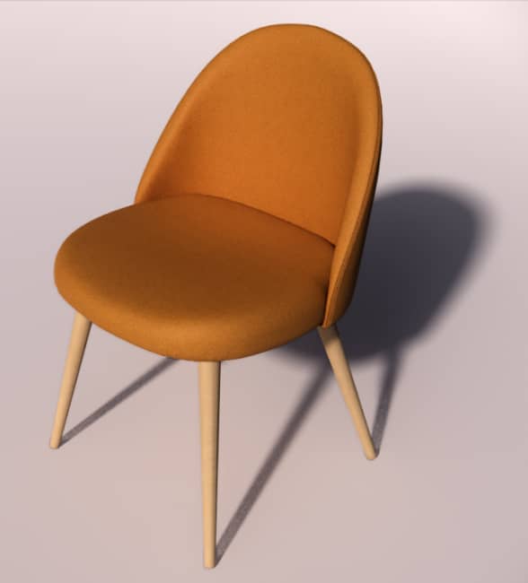 Armless Chair